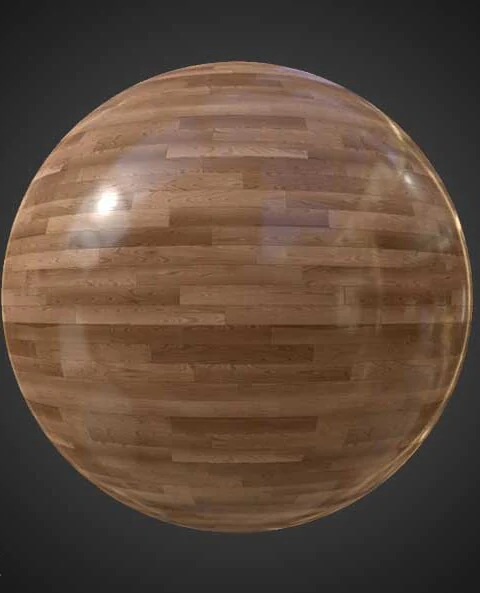 Brown Parquet Wood Floor Texture Wallpaper HD 4K - Free Seamless PBR Material for 3D Design