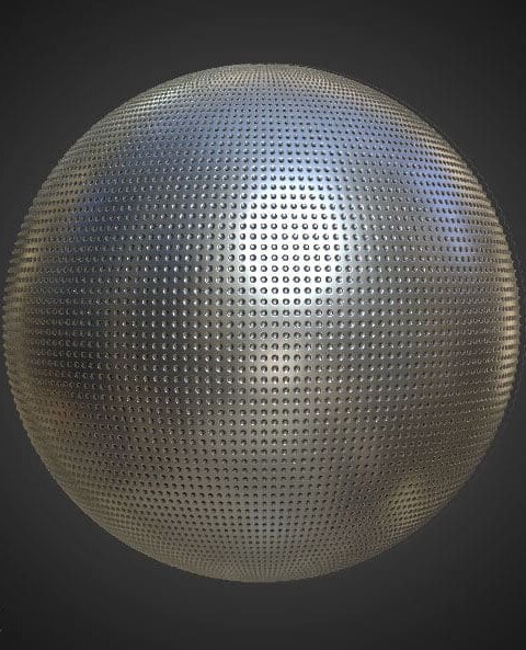 Texture 3D de feuille d'aluminium PBR haute résolution Téléchargement gratuit HD 4k