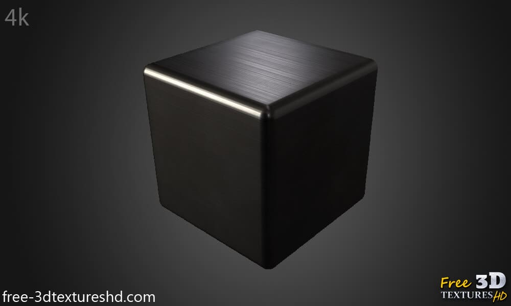 Texture 3D de Fer brossé Métal PBR Haute Résolution Téléchargement gratuit HD 4k