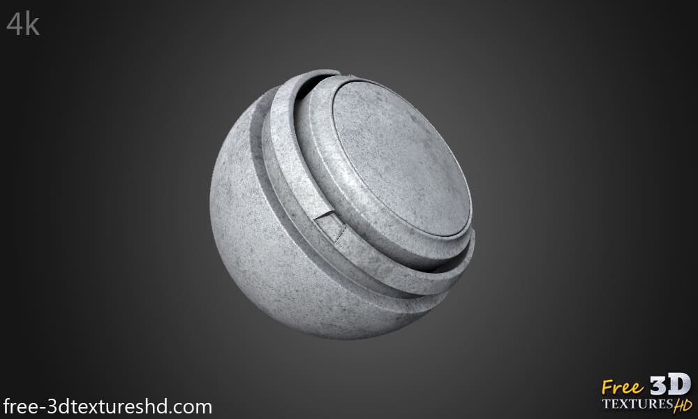 Texture 3D en béton PBR, haute résolution, HD 4K, téléchargement gratuit avec rendu mural complet