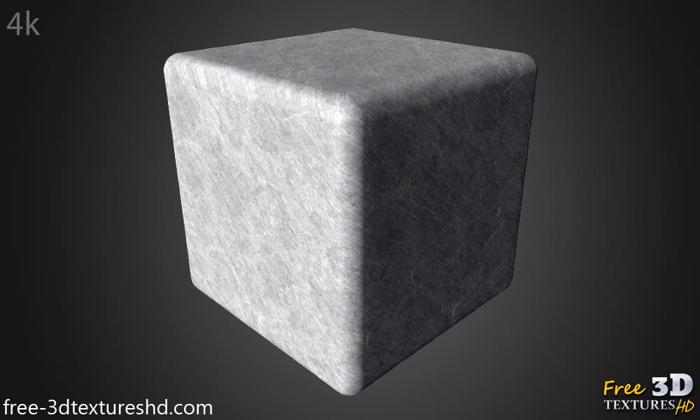 Mur en béton PBR texture 3D, haute résolution, HD 4K, téléchargement gratuit avec rendu