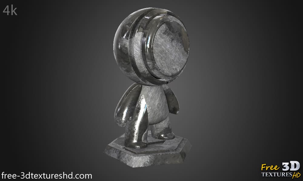Texture 3D en béton PBR, haute résolution, HD 4K, téléchargement gratuit avec rendu