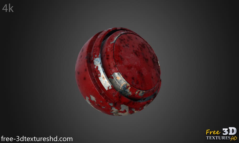 Texture Métal Fer Rouillé 3D PBR Haute Résolution Téléchargement Gratuit HD 4k