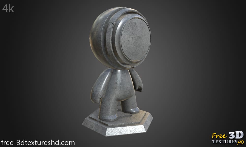 Texture 3D en béton poli PBR, haute résolution, HD 4K, à télécharger gratuitement avec le rendu des murs et les cartes.