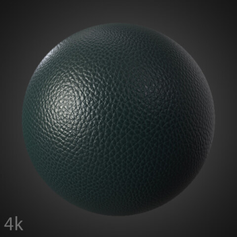 Synthetic-Dark-green-leather-3D-Texture-Fabric-Cuir--Seamless-BPR-material-High-Resolution-Free-Download-HD-4k