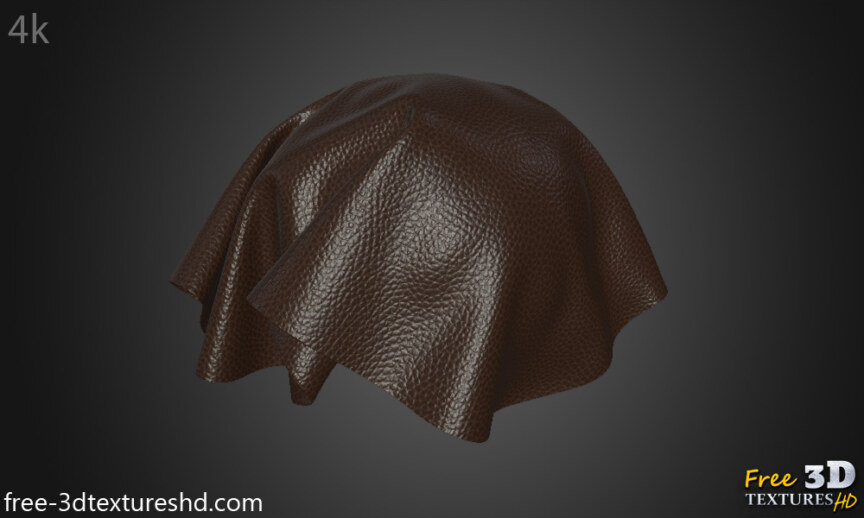 Synthetic-leather-Brown-3D-Texture-Fabric-Cuir-Seamless-PBR-material-High-Resolution-Free-Download-HD-4k-render