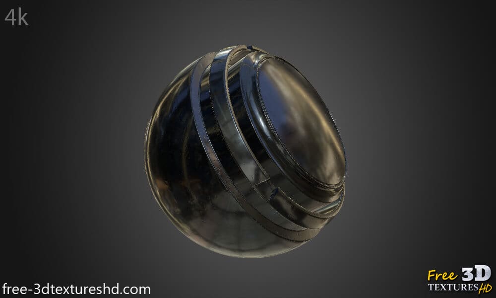 Texture 3D Fer Métal PBR Haute Résolution Téléchargement Gratuit HD 4k