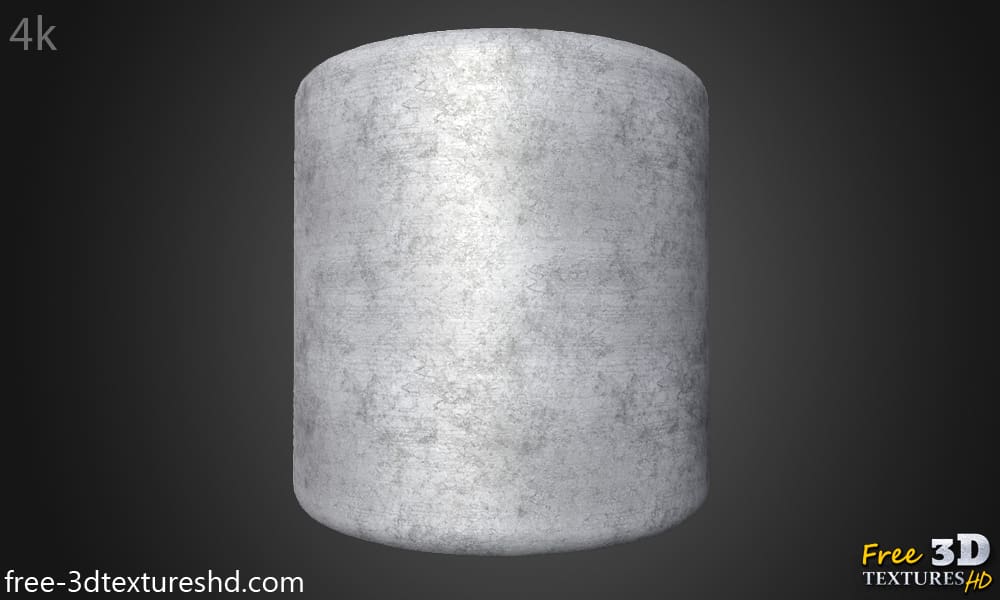Texture 3D du matériau béton PBR, haute résolution, HD 4K, téléchargement gratuit avec prévisualisation des murs.