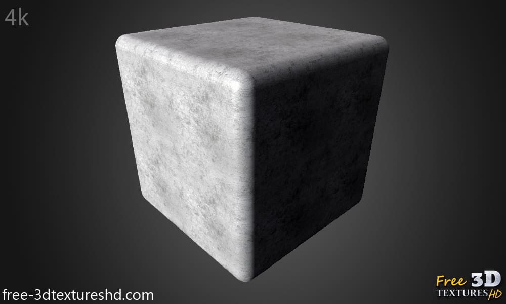 Texture 3D du matériau béton PBR, haute résolution, HD 4K, téléchargement gratuit avec prévisualisation des murs.
