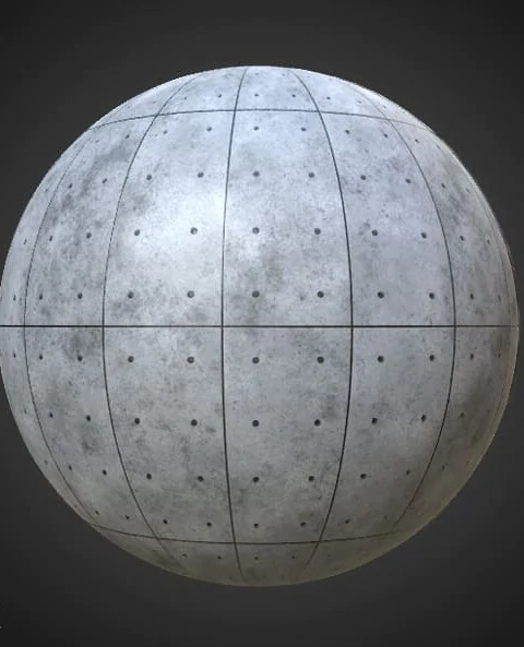 Concrete Panel Texture Wallpaper HD 4K - Free PBR Material for Walls