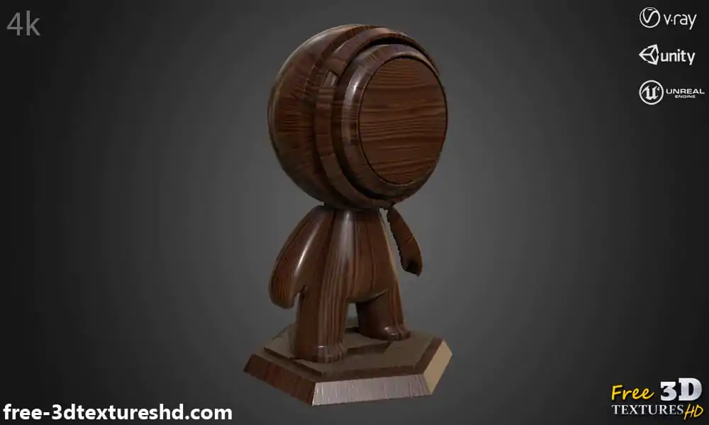 Oak-wood-shiny-3d-texture-PBR-material-background-free-download-HD-4K-Unity-Unreal-Vray-render-preview-object
