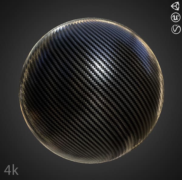 Carbon Fiber 3d textures PBR Material High Resolution Free Download 4K