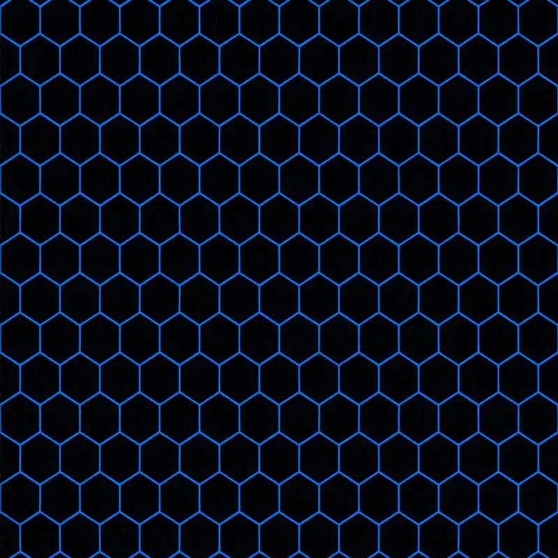 Carbon-fiber-hexagon-blue-light-3d-texture-PBR-material-background-free-download-HD-4K-Unity-Unreal-Vray-render-full