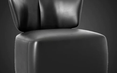 Amoenus armchair 3D model, free download, with render preview and polycount