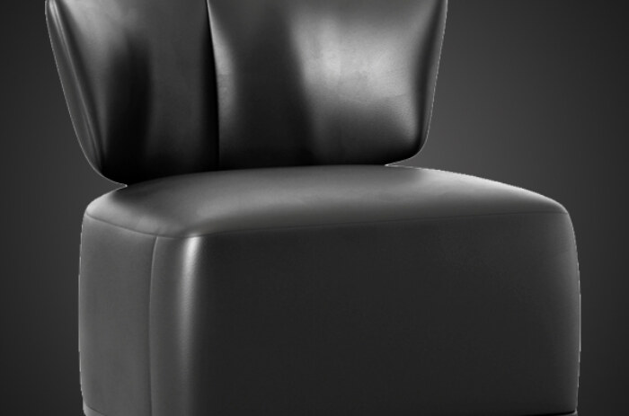 Modèle 3D de fauteuil Amoenus, téléchargement gratuit, avec aperçu du rendu et nombre de polygones