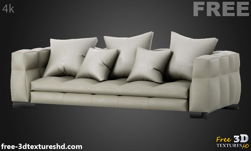 Canapé Blazer Minotti Modèle 3D Téléchargement Gratuit Licence CCO