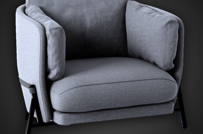 Cardle-armchair-Arflex-3d-model-free-download