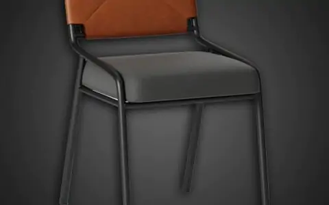 Chair Tai Meridiani 3D model, free download, CC0 license, with render preview and polycount details