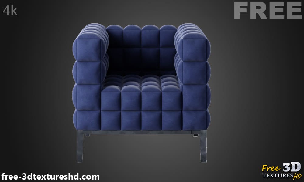 Fauteuil Chocolat Twils modèle 3D téléchargement gratuit Licence CCO