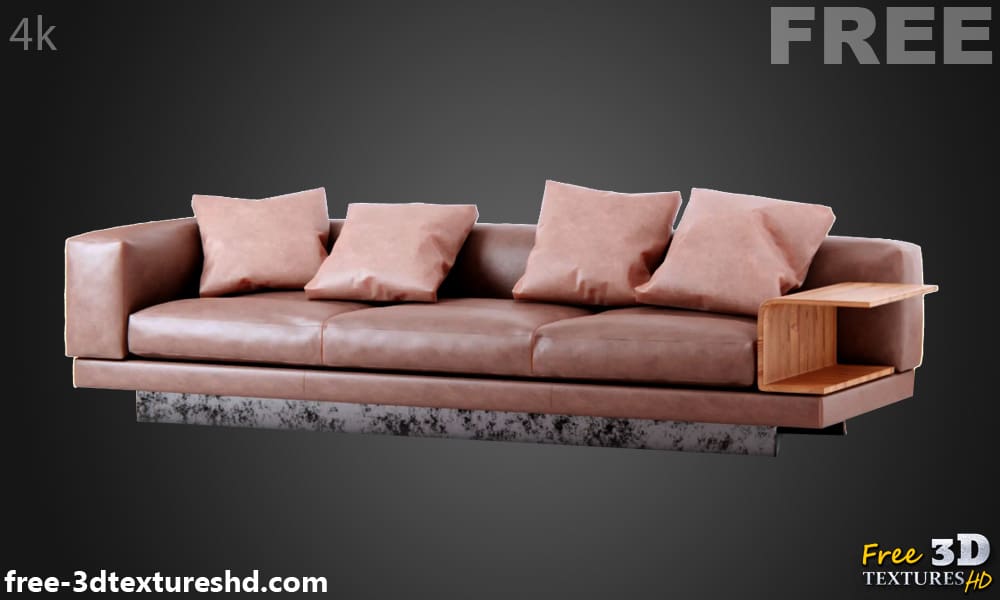 Canapé Connery Minotti modèle 3D à télécharger gratuitement CCO