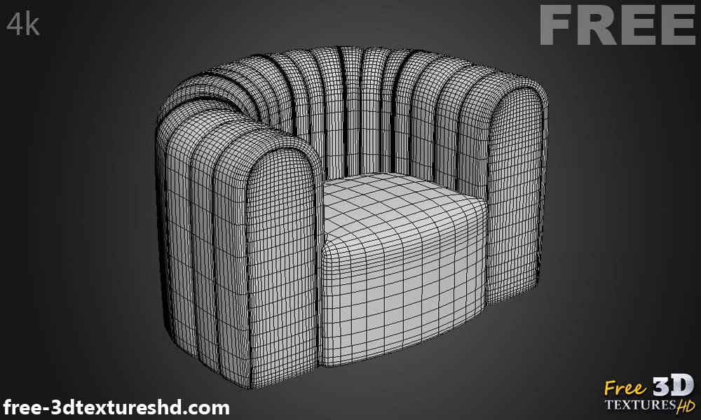 Modèle 3D de fauteuil Core à télécharger gratuitement sous licence CCO