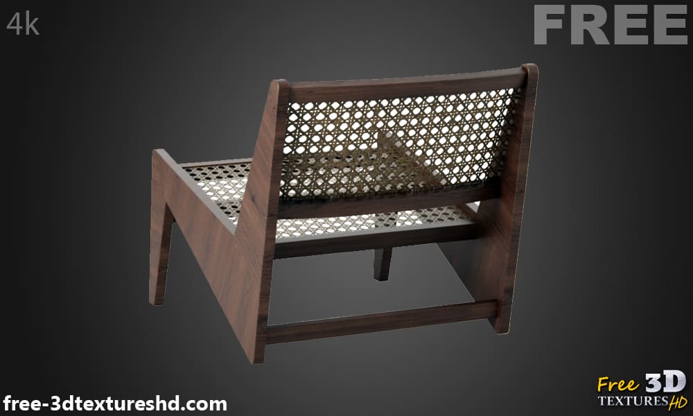 Fauteuil Kangourou Cassina Modèle 3D Low Poly Téléchargement Gratuit Licence CCO