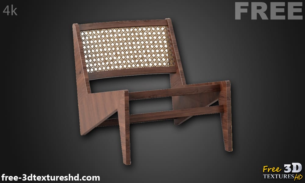 Fauteuil Kangourou Cassina Modèle 3D Low Poly Téléchargement Gratuit Licence CCO