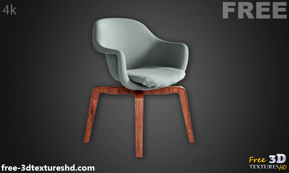 Chaise Luta de B&B Italia Modèle 3D, téléchargement gratuit, licence CC0