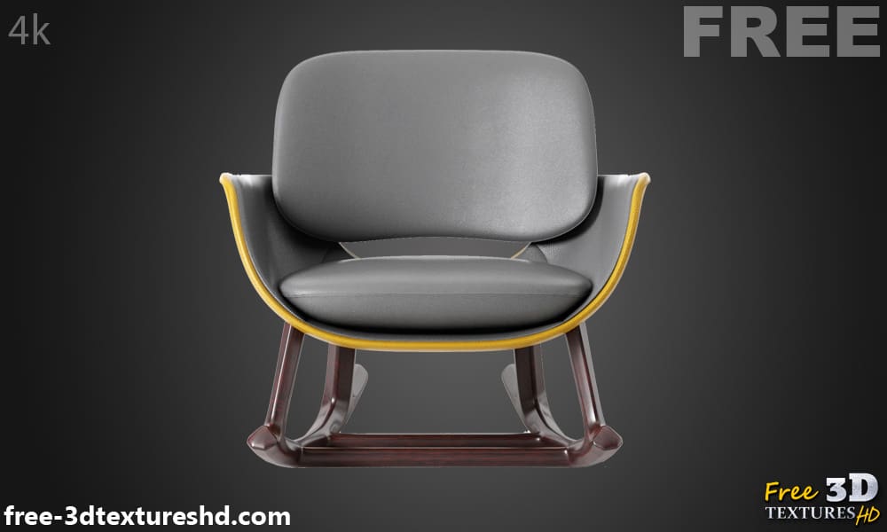 Fauteuil Martha Poltrona modèle 3D, téléchargement gratuit, avec aperçu du rendu et polycount