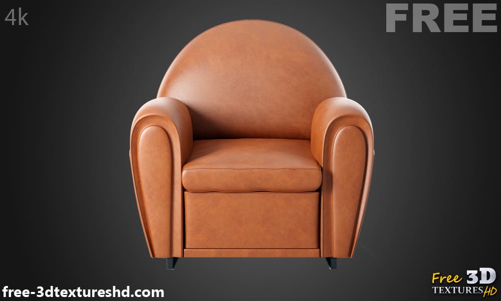 Fauteuil Vanity Poltrona modèle 3D, téléchargement gratuit, avec aperçu du rendu et polycount