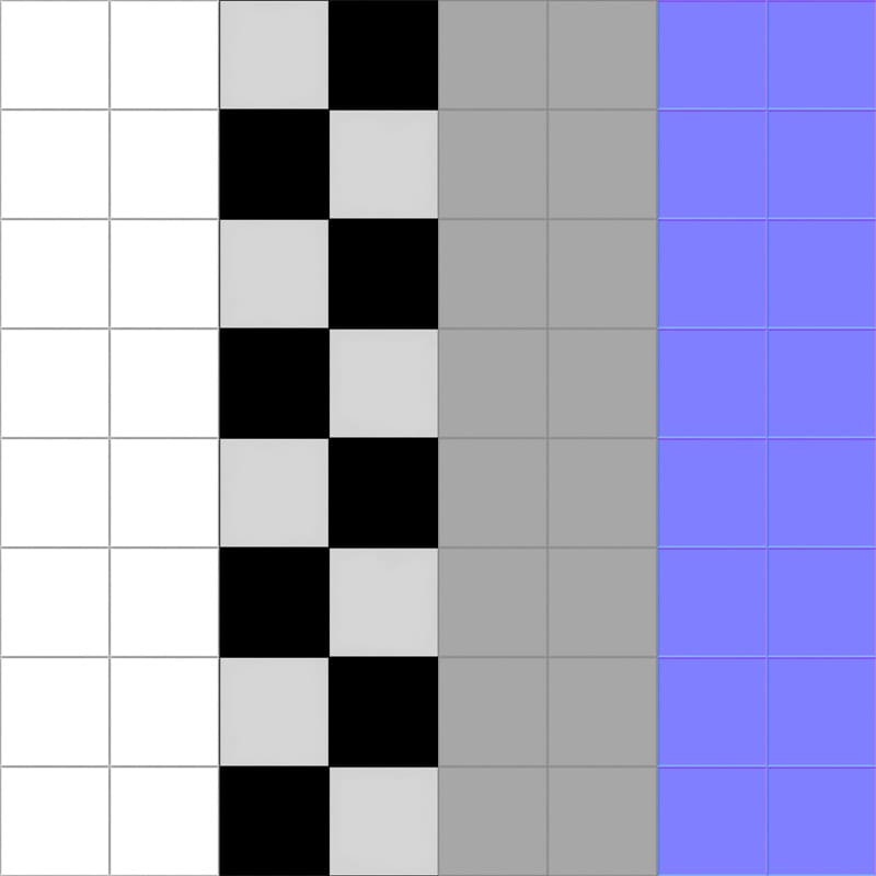 Ceramic Black White Square Tiles Checkered PBR Texture 3D High Resolution Unity Unreal Vray Free Download