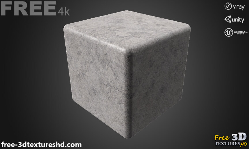 Concrete-3D-texture-PBR-High-Resolution-Free-Download-4K-unity-unreal-vray-render-cube