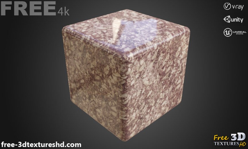 Red-marble-3d-texture-PBR-material-background-free-download-4K-Unity-Unreal-Vray-render-cube
