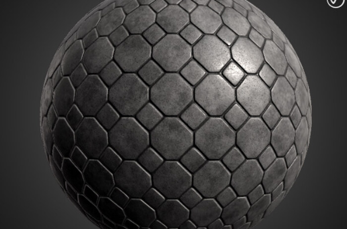 Concrete-hexagonal-pavement-3D-textures-PBR-High-Resolution-Free-Download-4K-unity-unreal-vray