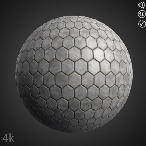 Hexagonal-pavement-3D-textures-PBR-High-Resolution-Free-Download-4K-unity-unreal-vray