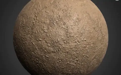 4K mud soil seamless 3D texture PBR, high resolution, HD free download for Unity, Unreal, and V-Ray