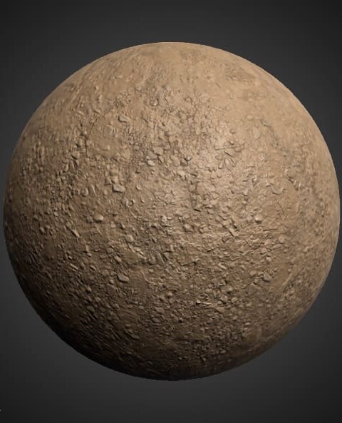 Texture 3D boue sol  PBR 4K pour Unity, Unreal et V-Ray, haute résolution, HD à télécharger gratuitement
