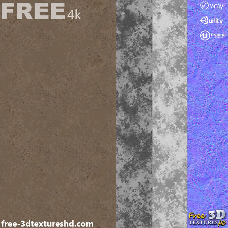 Mud-soil-seamless-3D-texture-PBR-High-Resolution-Free-Download-4K-unity-unreal-vray-maps-2