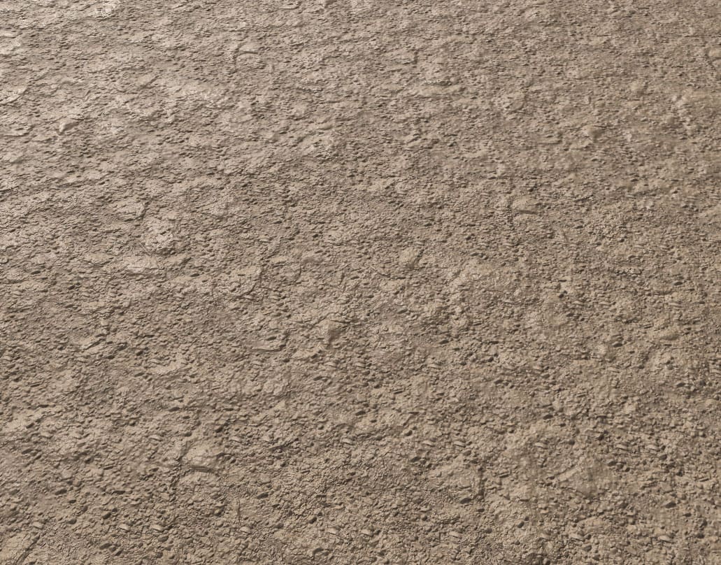 Texture de sol boueux 3D PBR en haute résolution téléchargement gratuit 4K pour Unreal Unity et Vray