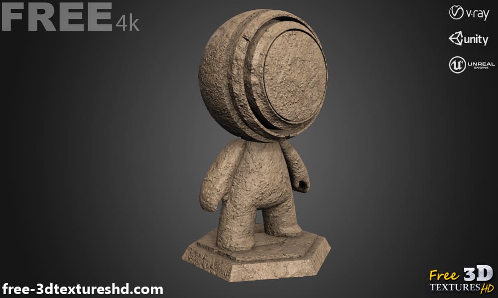 Texture 3D boue sol  PBR 4K pour Unity, Unreal et V-Ray, haute résolution, HD à télécharger gratuitement