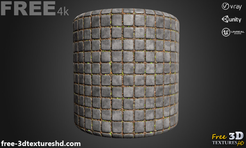 Old-concrete-pavement-with-grass-3D-textures-PBR-High-Resolution-Free-Download-4K-unity-unreal-vray-render