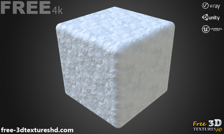 Snow-ground-seamless-3D-texture-PBR-High-Resolution-Free-Download-4K-unity-unreal-vray-render-cube