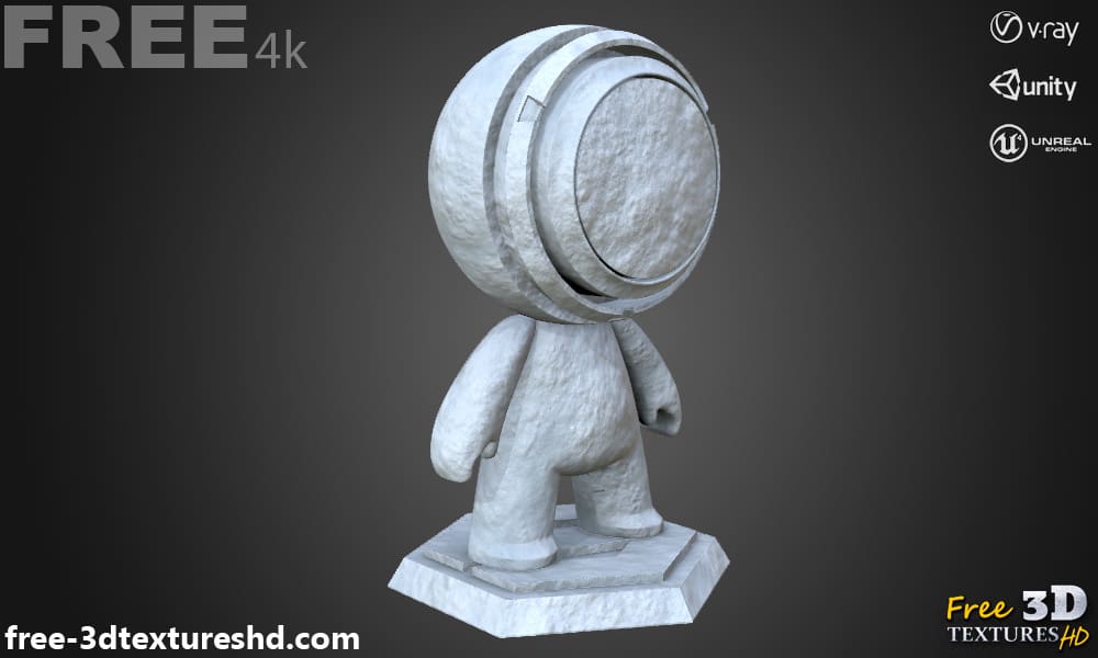 Texture 3D PBR de Neige au Sol Sans Couture en Haute Résolution Téléchargement Gratuit 4K pour Unreal Unity et Vray