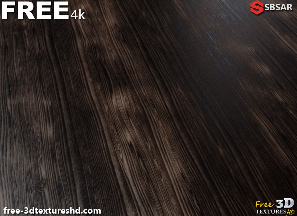 Générateur de textures de bois foncé Substance SBSAR Téléchargement gratuit Rendu haute résolution 4K