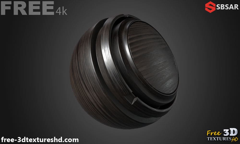 Générateur de textures PBR de bois sombre Substance SBSAR Téléchargement gratuit