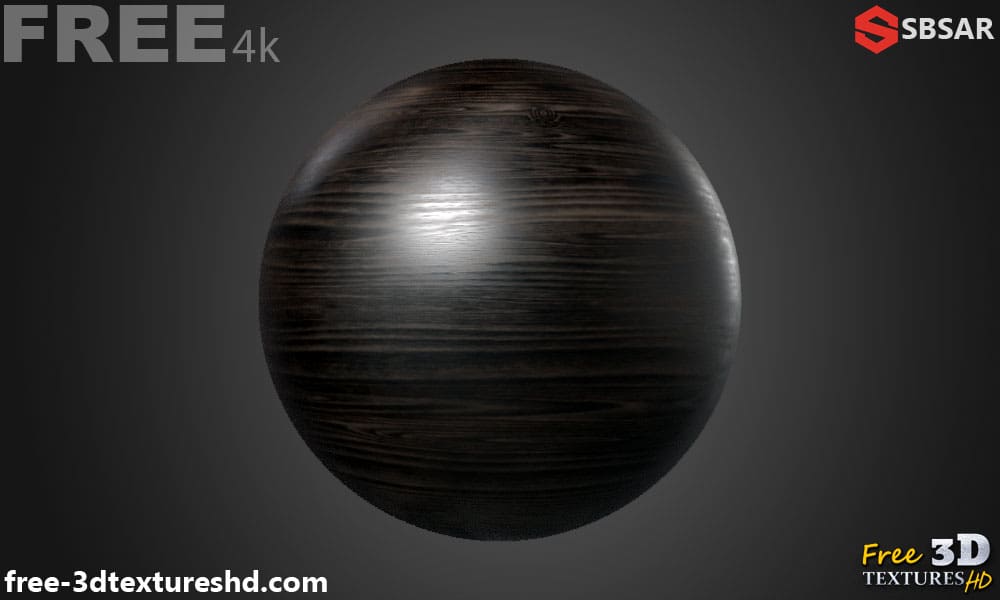 Générateur de textures PBR de bois sombre Substance SBSAR Téléchargement gratuit