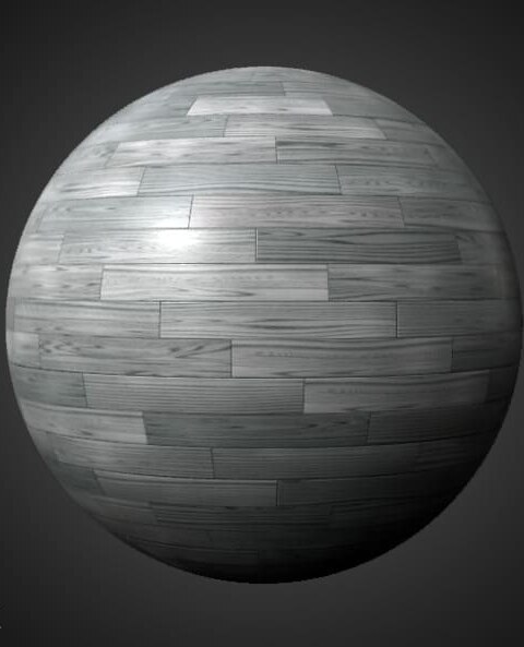 Générateur de textures PBR de parquet bois gris blanc Substance SBSAR Téléchargement gratuit