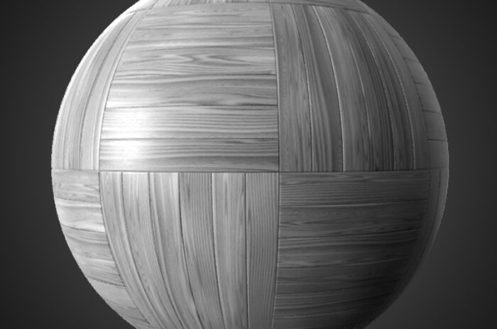Générateur de textures PBR de parquet carré blanc gris bois Substance SBSAR Téléchargement gratuit