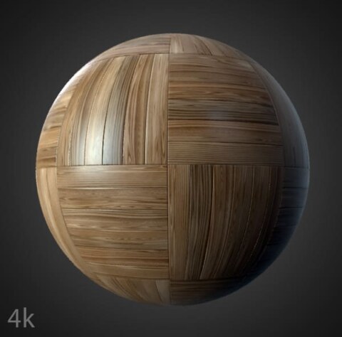 Générateur de textures PBR de parquet en bois style carré Substance SBSAR Téléchargement gratuit
