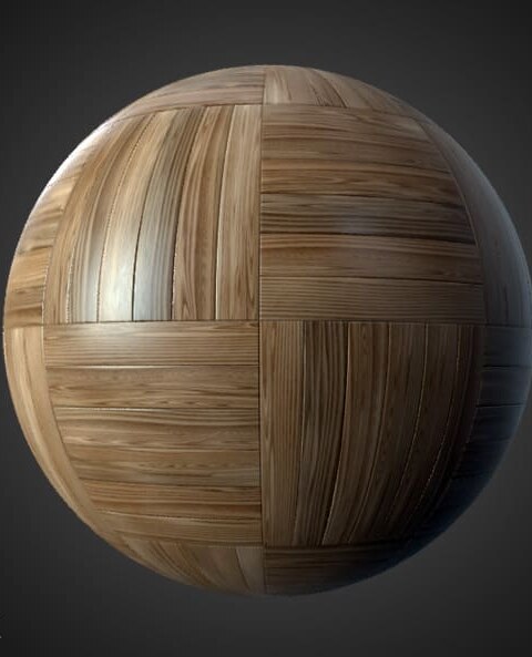 Générateur de textures PBR de parquet en bois style carré Substance SBSAR Téléchargement gratuit